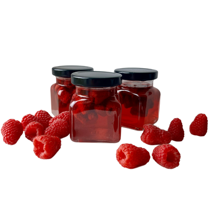 Całe maliny w syropie do herbaty 100 ml